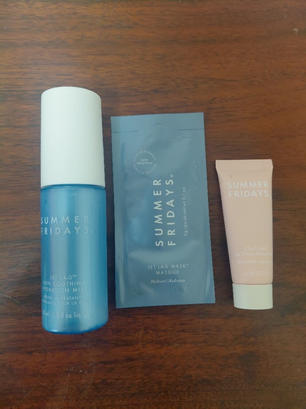Summer Fridays Blue Mist with Pink Cream & GiFT w/ PURCHASE Mask